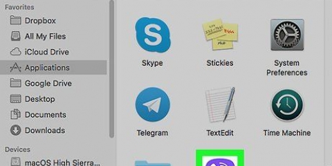 Meld af van viber op 'n rekenaar of mac