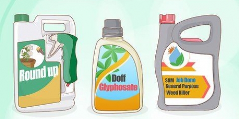 Ontslae te raak van distels