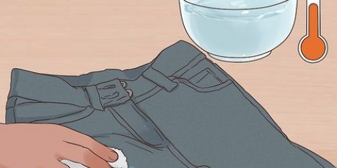 Verwyder verf van jeans