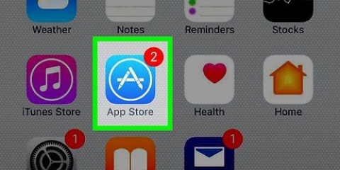Soek geskrapte toepassings op 'n iphone
