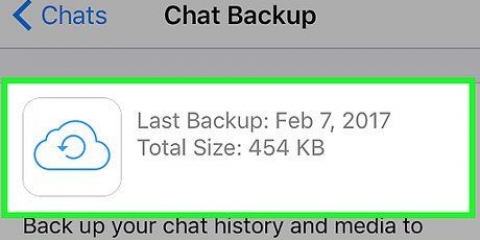 Herstel geskrap boodskappe in whatsapp