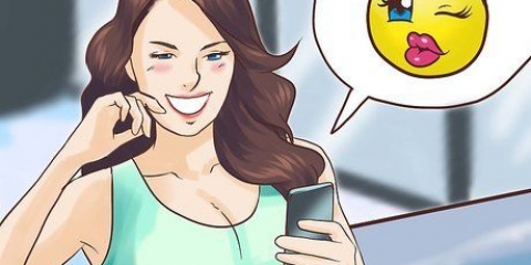 Via sms met 'n jong flirten