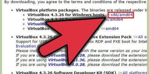 Installeer virtualbox