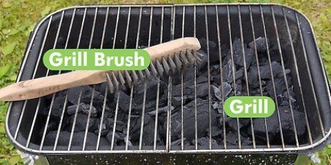Vis roosteren op 'n braai