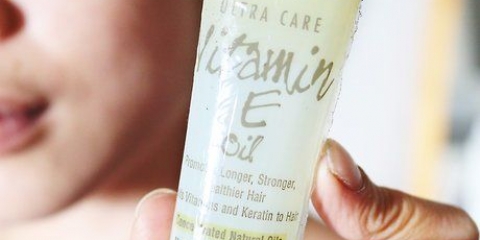 Vitamine e olie wat jy haar gebruik