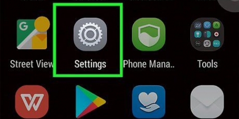 Skakel stempos op android af
