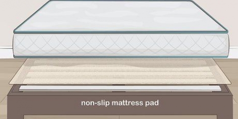 Verhoed dat 'n matras skuif