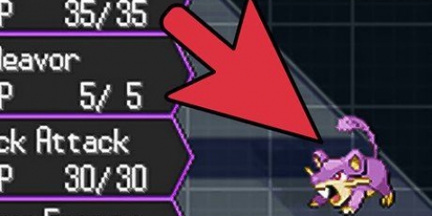 Wen enige pokémon-stryd met 'n vlak 1 rattata