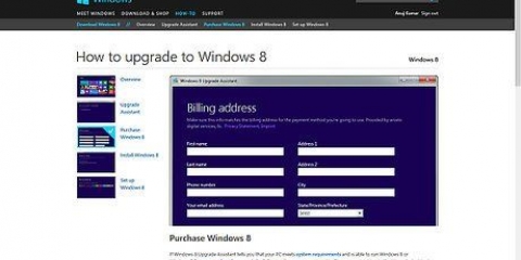 Installeer windows 8