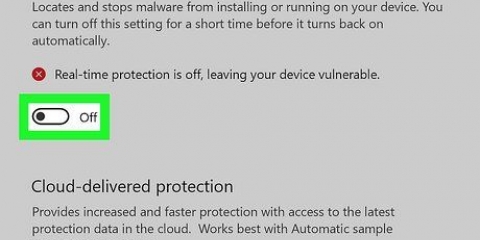 Aktiveer windows defender op jou rekenaar