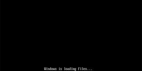 Installeer windows vista