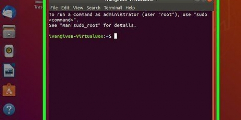 Wyn gebruik in linux