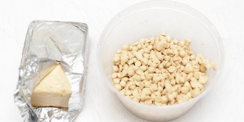 Witte sjokolade kleure