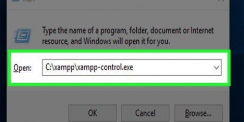 Begin xampp wanneer windows begin