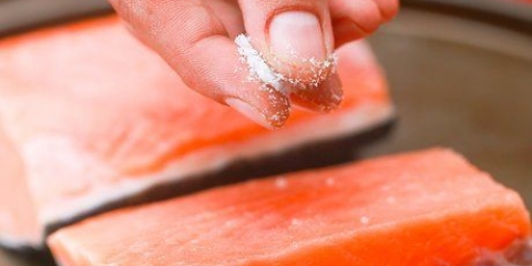 Zalm braaiën