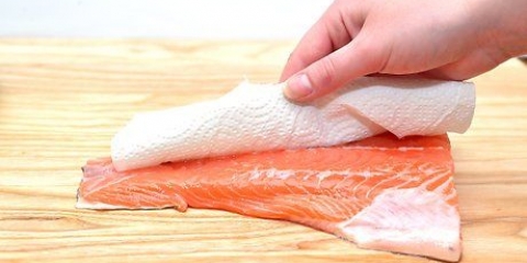 Zalm marineren