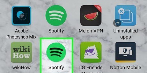 Sien wie jou snitlys volg op spotify op android