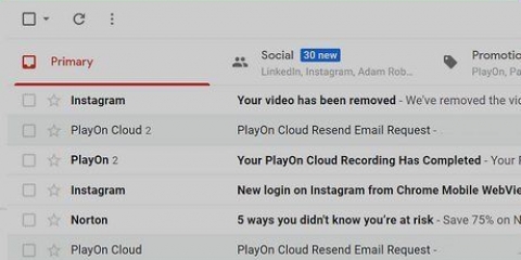 Soek volgens datum in gmail