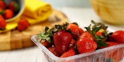 Zorgen dat aardbeien vers bly