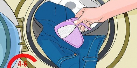 Maak seker dat jou jeans nie vervaag in die was nie