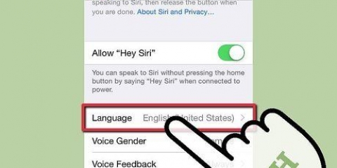 Laat siri jou op die naam noem