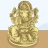 Bidden tot de hindoegod ganesha