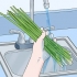 Bieslook gedrogen