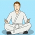 Leer die basiese beginsels van karate