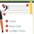 Leer om die bassleutel te lees