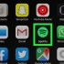 Vee spotify se waglys op iphone of ipad uit