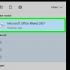 Skep 'n indeksbladsy in microsoft word