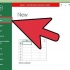Skep 'n kalender in excel