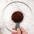 Maak 'n skrop met suiker en koffie