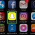 Vee 'n snap op snapchat uit