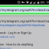 Vee 'n telegram-rekening op android uit
