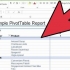 Skep 'n tydlyn in excel