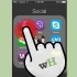 Vee facebook-boodskappe van 'n iphone uit
