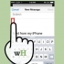 Stuur foto's en video's as 'n e-posaanhegsel op 'n iphone of ipad