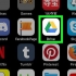 Voeg google drive by files-toepassing op iphone of ipad