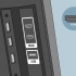 Koppel hdmi aan 'n tv