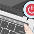 Maak die sleutelbord van 'n macbook pro skoon