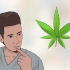 Om iemand te help om 'n cannabisverslawing te oorkom