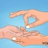 Iemand het gevoel gee alsof 'n touwtje uit sy of haar hand word getrek