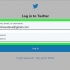 Meld aan op twitter