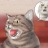 Je kat laat stop met blazen