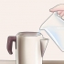Koffie sit in 'n perkolator