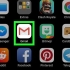 Vee verskeie e-posse in gmail op iphone of ipad uit