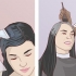 Kleur natuurlike swart hare grys