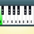 Leer note op 'n klavier of klawerbord