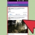 Vee opmerkings of boodskappe op facebook in die facebook-toepassing uit